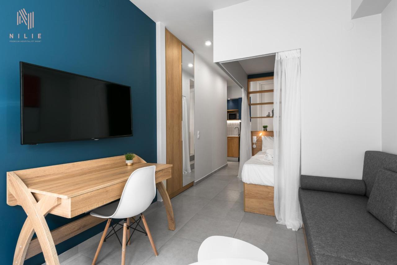 テッサロニキBig Apple Sts, Nilie Hospitality Mgmtアパートメント エクステリア 写真