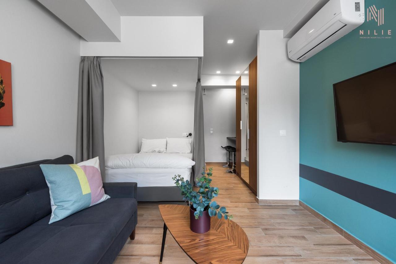 テッサロニキBig Apple Sts, Nilie Hospitality Mgmtアパートメント エクステリア 写真