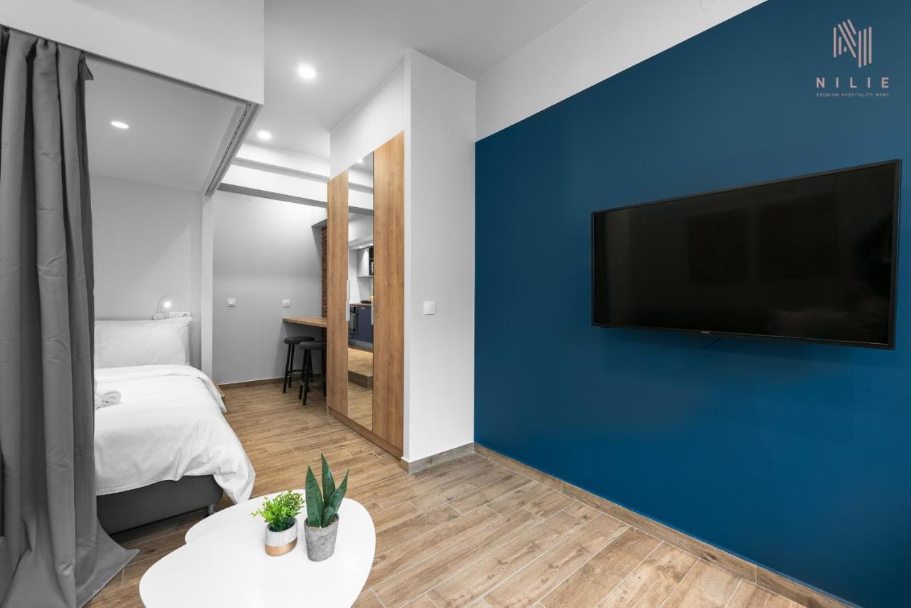 テッサロニキBig Apple Sts, Nilie Hospitality Mgmtアパートメント エクステリア 写真